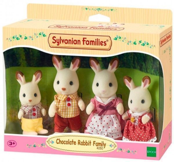 Ігровий набір Sylvanian Families Сімейство шоколадних кроликів 