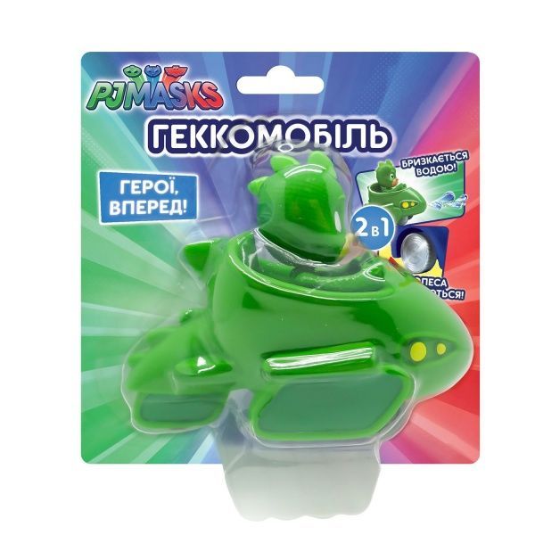 Іграшка для ванни PJ Masks Геккомобіль