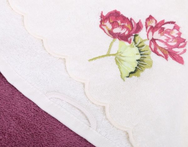 Набір рушників Sophie 2 шт. пурпуровий La Nuit 