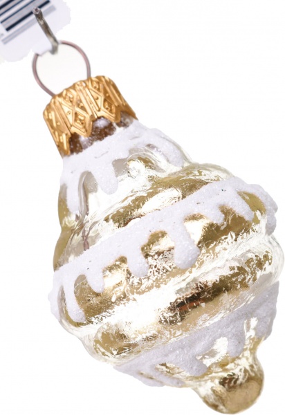 Декорація новорічна Формова іграшка Золота серія в асортименті 