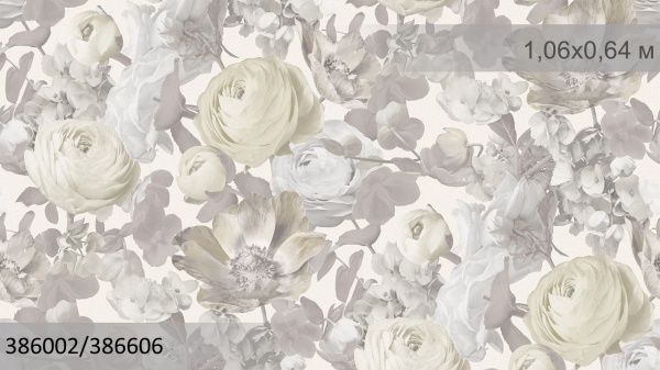 Шпалери вінілові на флізеліновій основі Sintra Rosalinda 386606 1,06x10,05 м 