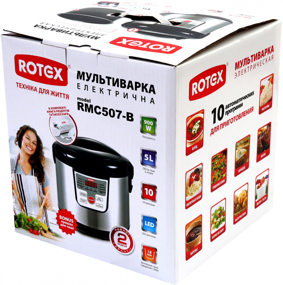 Мультиварка Rotex RMC507-B