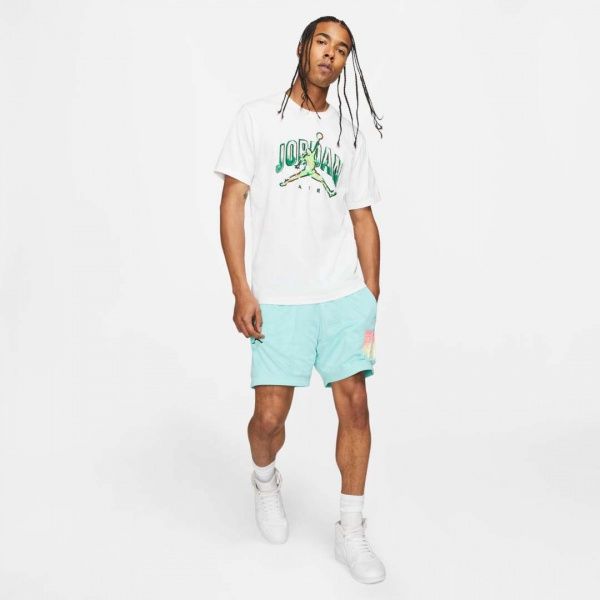 Футболка Nike M J BRAND JDN AIR SS CREW CZ8383-100 р.2XL білий