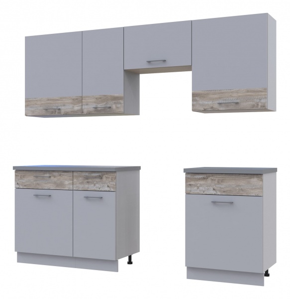 Кухня Лея ДСП 2,2 мx0,6 м 