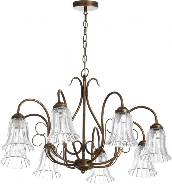 Люстра підвісна Blitz 8xE14 прозорий 7358-48 