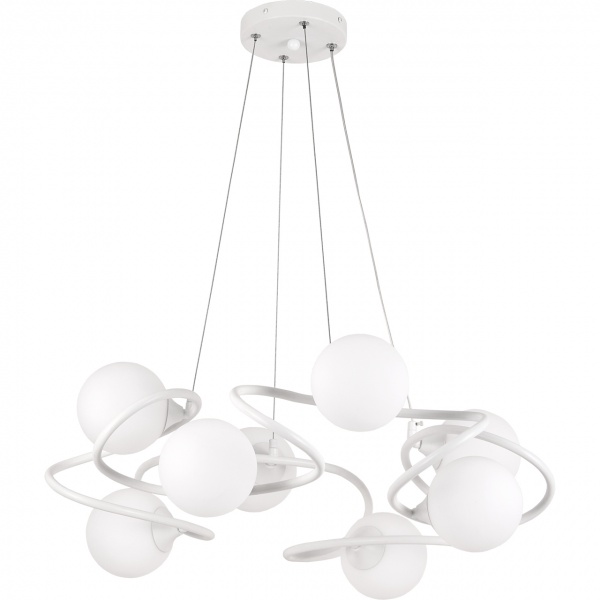 Світильник Hopfen 8x40 Вт G9 білий Balle ZPD 8 WH 