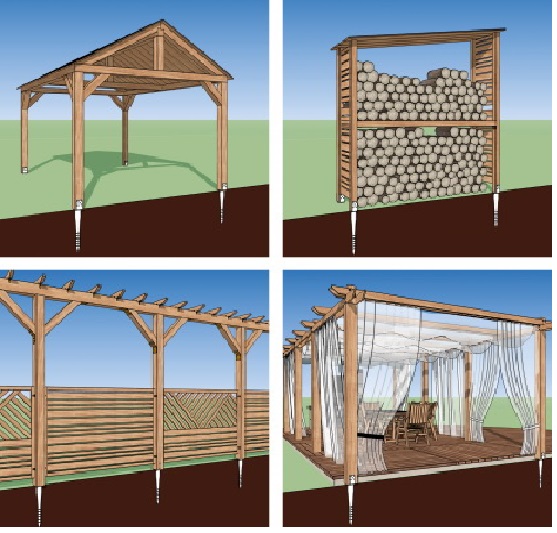 Анкер земляний U-подібний 685x80x1,8 мм 1 шт. 