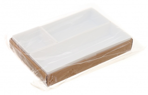 Набор органайзеров для офисных мелочей 240х159х42 мм белый Nota Bene