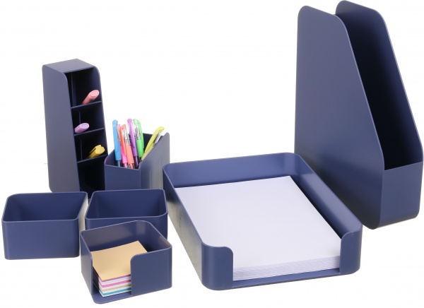 Набір органайзерів 8 предметів темно-синій Nota Bene