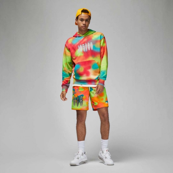 Джемпер Nike FLT MVP AOP FLC PO DV4587-252 р. M різнокольоровий