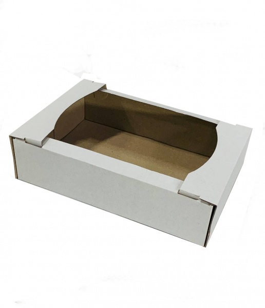 Лоток кондитерский Т22 белый 295x190x95 мм