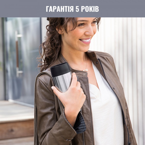 Термочашка Travel mug 0.5 л сталева k3080214 Tefal