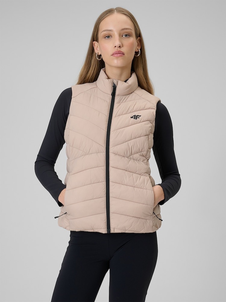 Жилет 4F 4FWSS26TVJAF347-83S р.XL бежевый