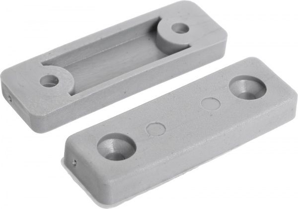 Меблева ніжка DC 5х15х50 мм 10 шт. сірий 