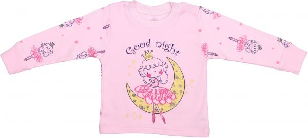 Пижама детская Фламинго Полоска р.86 розовый 613-222 