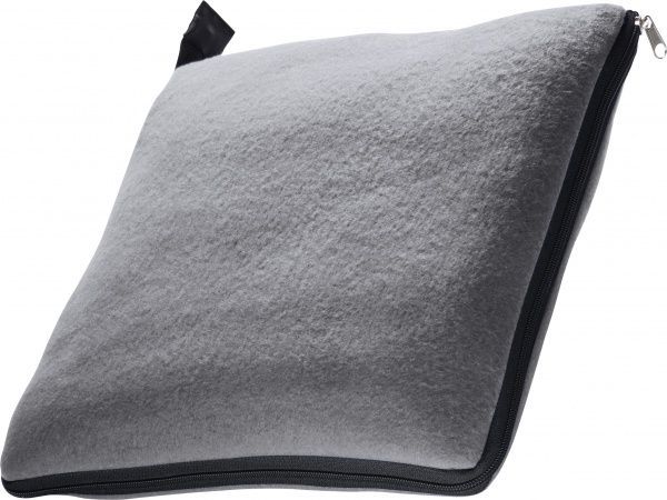 Плед-подушка 2-в-1 120x180 см сірий Radcliff 