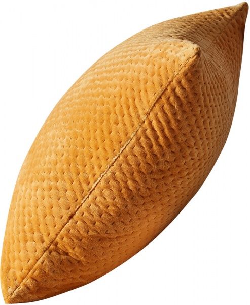 Подушка декоративная 3D Velvet 45x45 см охра La Nuit 