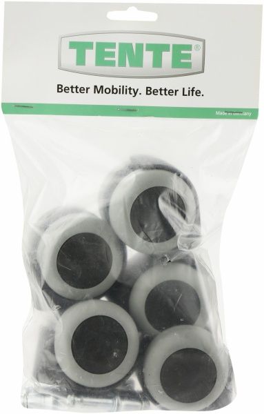 Комплект меблевих роликів для крісла АА20 РJI 50 L51-8 (5 шт.) TENTE