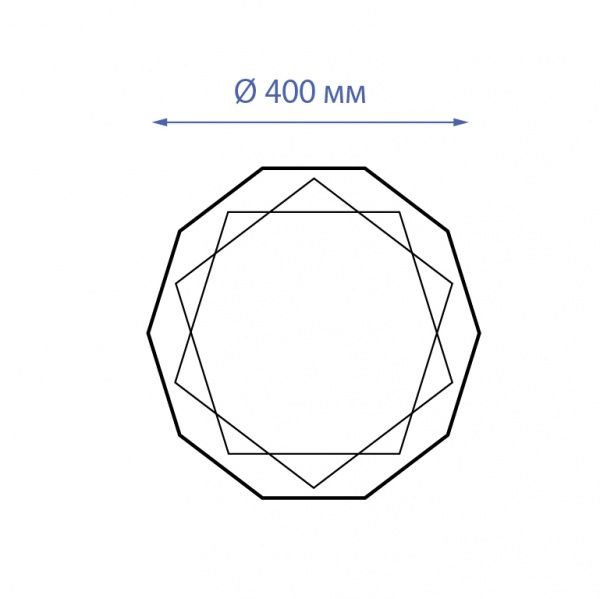 Светильник светодиодный Accento lighting AC1500 Brilliant с пультом ДУ 36 Вт белый 3000-6500 К 