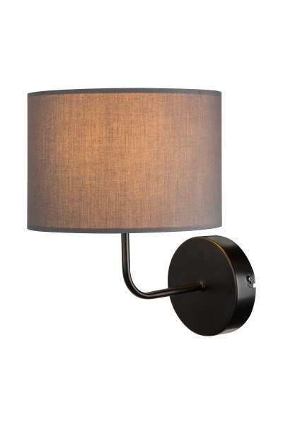 Бра Luna Nora 1x60 Вт E27 чорний MDL.4804 