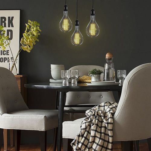 Лампа светодиодная Gauss Vintage Filament Gold 149802008 A160 8 Вт E27 2400 К 220 В прозрачная 