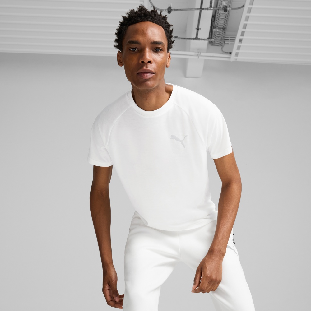 Футболка Puma EVOSTRIPE Tee 68169702 р.S білий