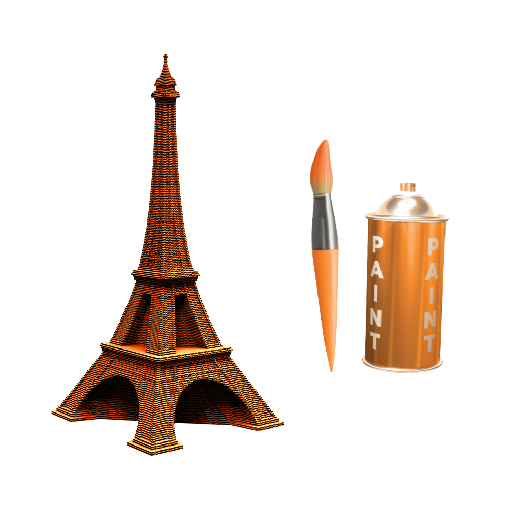 3D-пазл Cartonic EIFFEL TOWER CARTEIFF