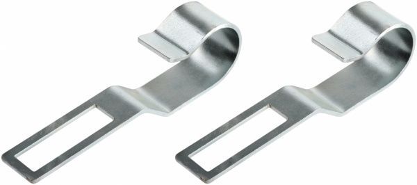 Держатель трубы Kolchuga серебряный