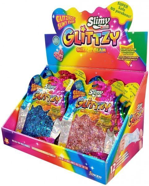 Слизь-лизун Slimy Joker Glitzy в ассортименте