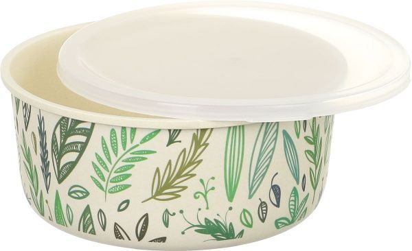 Контейнер для пищевых продуктов с крышкой Leaves JH80052