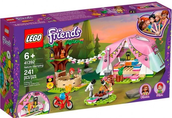Конструктор LEGO Friends Кемпинг на природе 41392