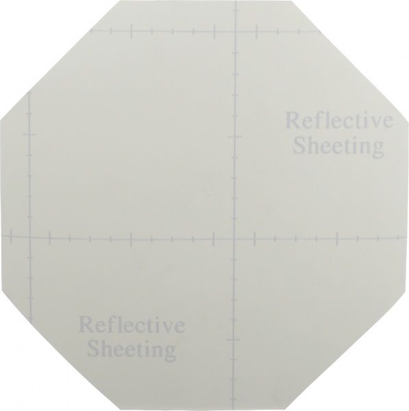 Сигнальна світловідбивна клейка стрічка дорожній знак 2.2 