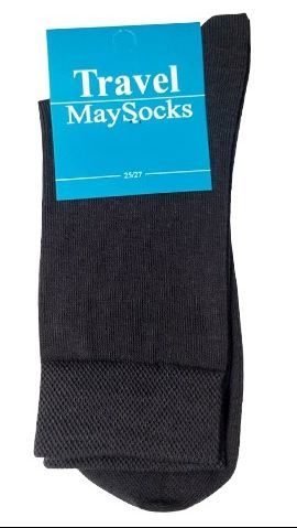 Носки Travel MaySocks классика basic Ч-110203-27 р.27-29
