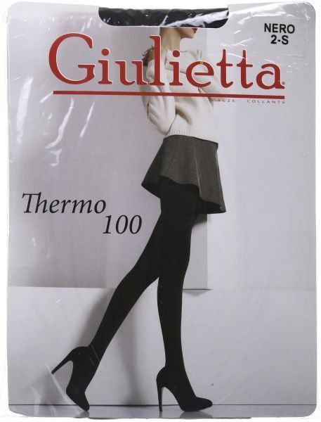 Колготки женские Giulietta THERMO 100 den nero р. 2 черный 