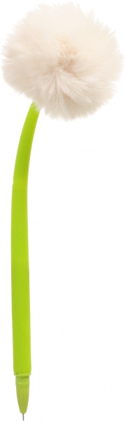 Ручка гелевая Одуванчик белая 