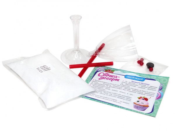 Набір для творчості Ранок Свічка Вишневий десерт 450496