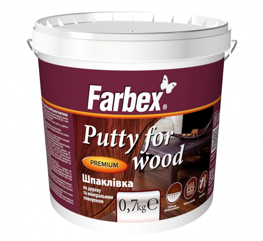 Шпаклевка по дереву и минеральным поверхностям Farbex ольха 700 мл 700 г