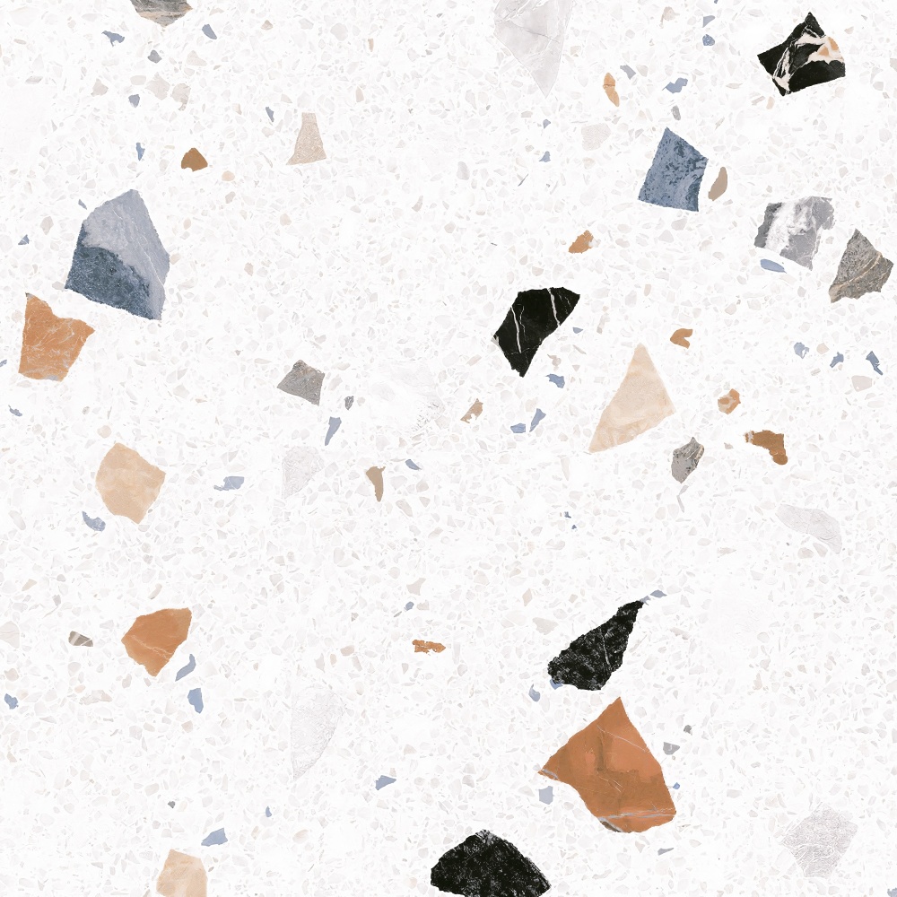 Плитка Stracciatella White F P R Satin 2 сорт 60x60 см