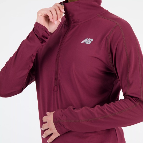 Джемпер New Balance ACCELERATE CORE 1/2 ZIP PULLOVER WT23227NBY р.M рожевий