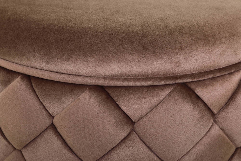 Сундук-пуф Sensio для хранения Linea 375х415х375 мм коричневый (HS-CR1S)