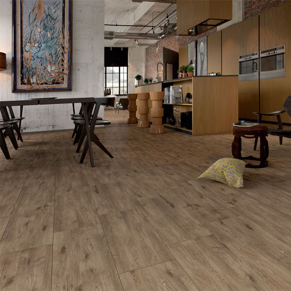 Плитка Golden Tile Alpina Wood 892940 коричневий 307х607 мм