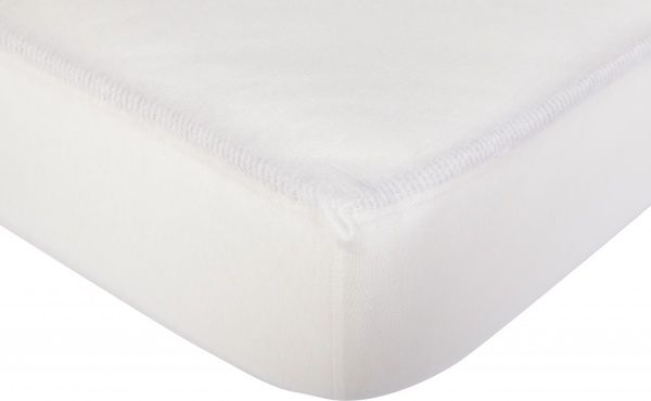 Простынь на резинке трикотажная 100x200 см айвори Durutex 