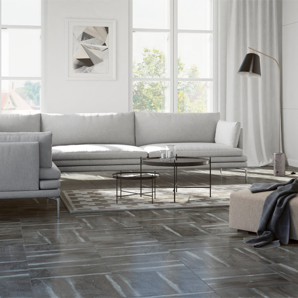 Плитка Cersanit Моріс графіт 42x42 