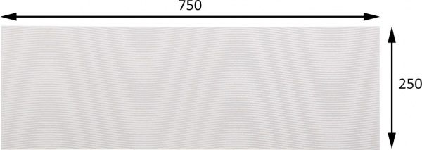 Плитка Emigres Харді Керв Бейге 25x75 