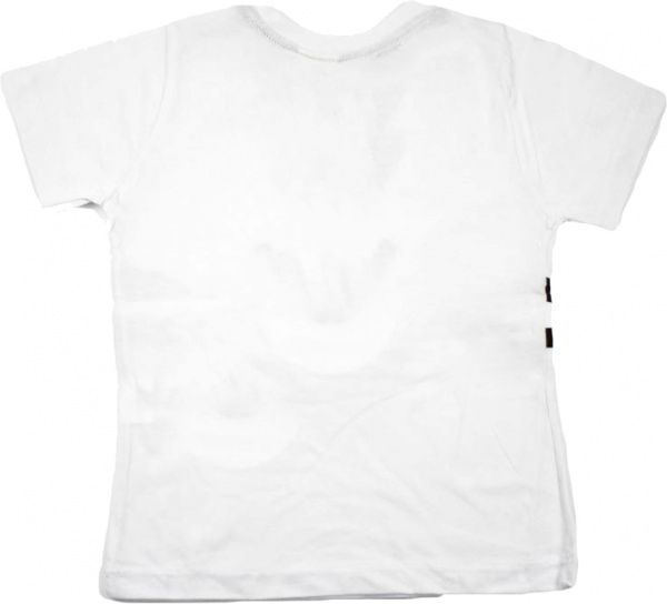 Футболка Macca Boy 9075 з котом р.86 білий 