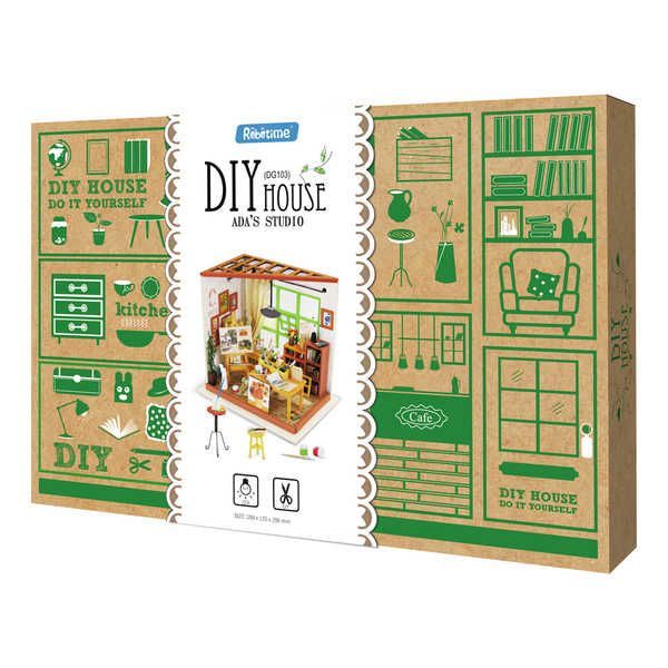 Конструктор Robotime DIY Майстерня художника DG103