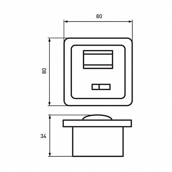 Датчик движения Euroelectric 