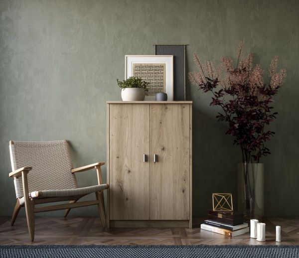 Комод напольный Грейд Порту 600х900х400 дуб артизан/дуб артисан 