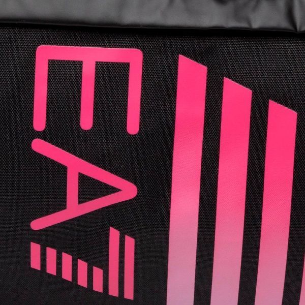 Спортивная сумка EA7 Emporio Armani woman's duffle 2020 285610-0P810-76720 черный с розовым 