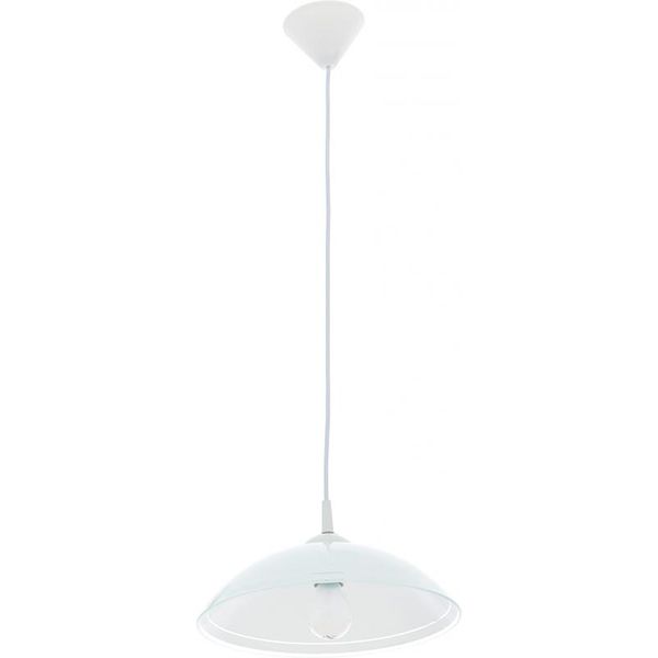 Підвіс Декора НПБ Каліпсо 1x60 Вт E27 білий 26750 gl 